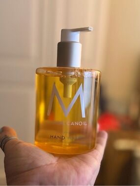 Moroccanoil Hand Wash - Clear Amber Bottle with White Pump